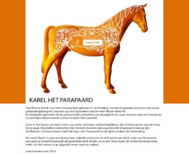 Parapaard - Kunstpaard by Loeviera