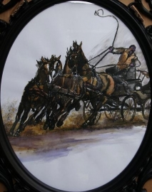 Paardenschilderij  'IJsbrand Chardon'