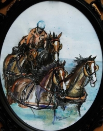 Paardenschilderij  'IJsbrand Chardon'
