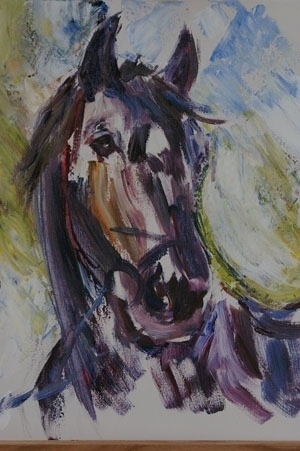 Cursus Paarden | Cursus schilderen | Loeviera - art design en