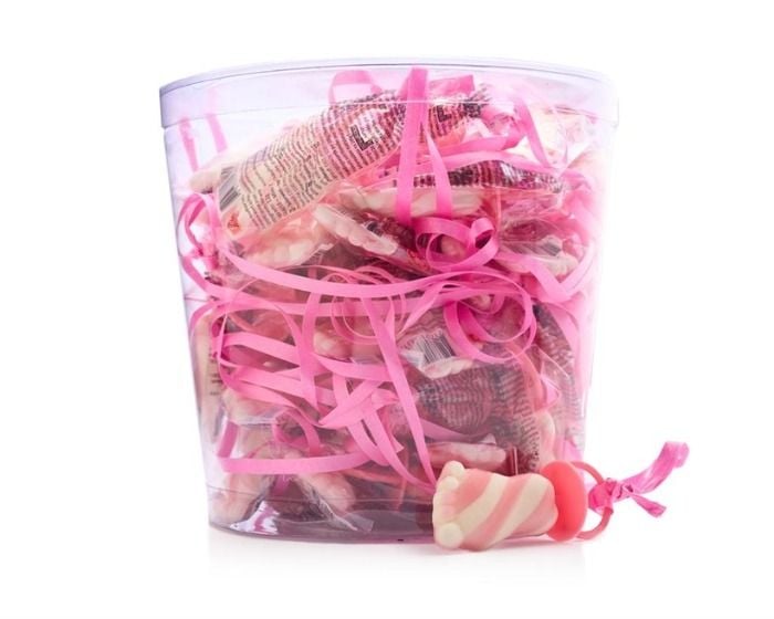 Lolly babyvoetje roze 