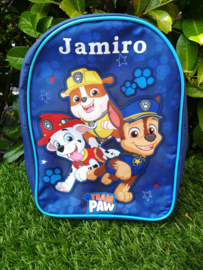 Rugzak Paw Patrol met/zonder naam