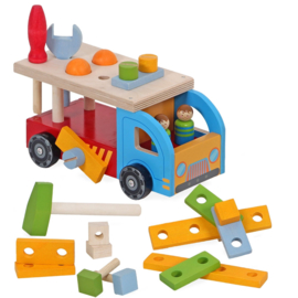 Auto met gereedschap met/zonder naam