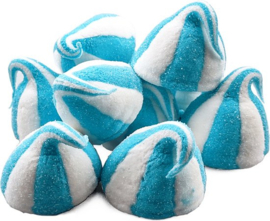 Spekhoedje blauw