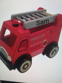 Brandweerauto met/zonder naam