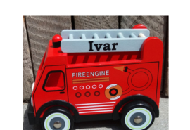 Brandweerauto met/zonder naam
