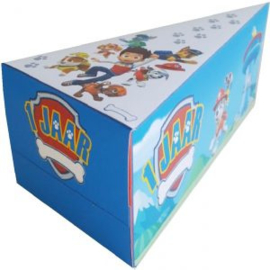 Paw Patrol taart met/zonder leeftijd