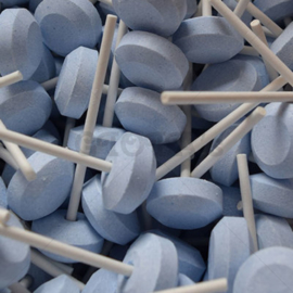 dextrose lolly's  blauw