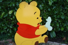 Pooh met rups