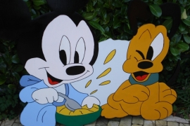 Mickey en Pluto