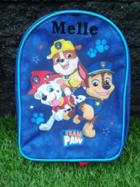 Rugzak Paw Patrol met/zonder naam