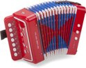 Accordeon rood