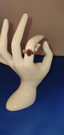 Ring druppel paars