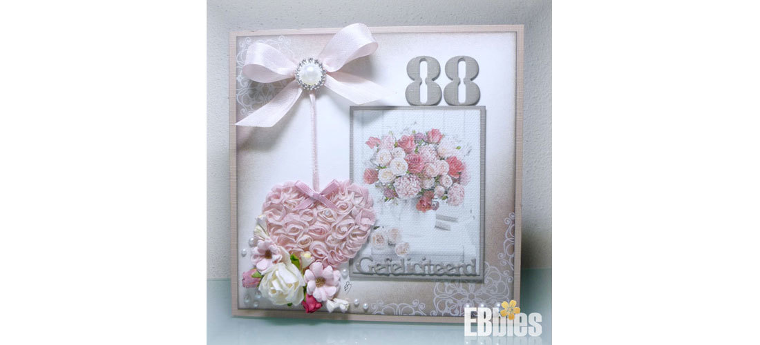 Shabby chiffon hart Shabby chiffon hart