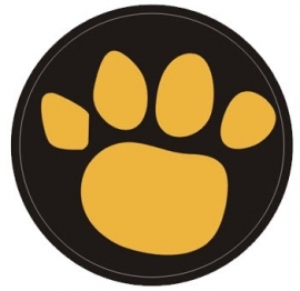 Tiger badge - Mijlpaal goud 