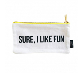 Studio Stationery Canvas bag Sure I like fun S