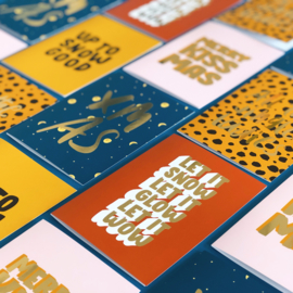 Studio Stationery Kaart Merry Kissmas