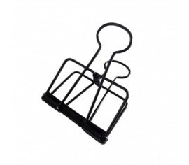 Studio Stationery Binder clips Black XL