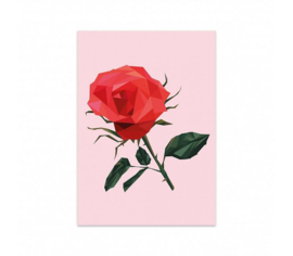 Studio Stationery Kaart Rose