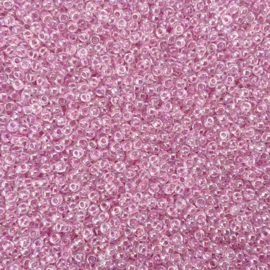 265 - Transparant Pale Pink AB - 8/0