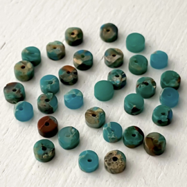 Heishi - Imperial jasper turquoise