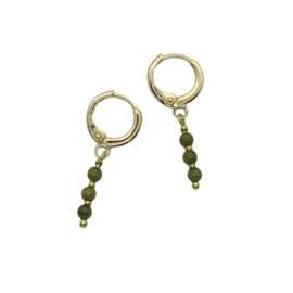 Earrings Jade