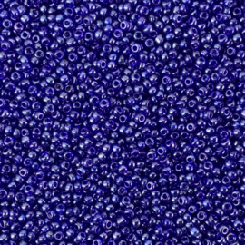 2041 - Transparant Royal Blue Luster - 9/0