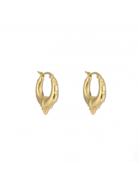 Bali hoops medium - gold