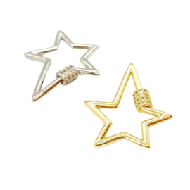 Star zirconia - platinum plated