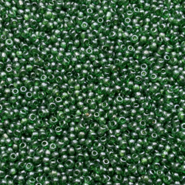 4026 - Transparant Green Luster - 11/0