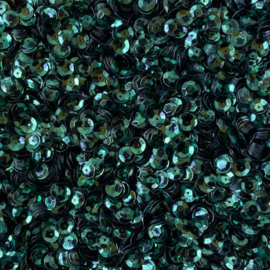 PAI 869 - Pine Green/black Mix - facet 6 mm