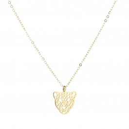 Necklace Leopard Gold & Silver