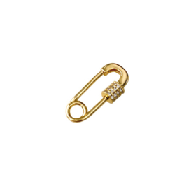 Safety pin zirconia - medium