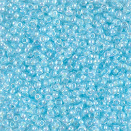 278 - Aqua Lined Crystal AB - 11/0