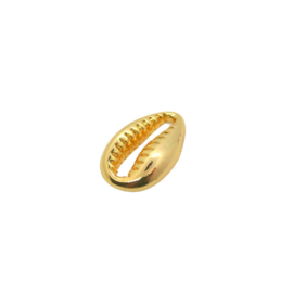 Cowrie Shell Gold Charm