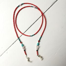 Sunny cord red/silver