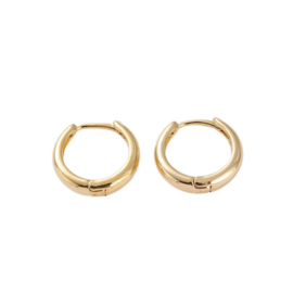 Hoops basic - gold &silver