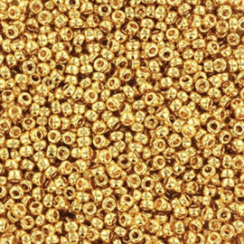 191 - 24 kt Gold Plated- 8/0 & 11/0 & 15/0 (LET OP: 2 GRAM)