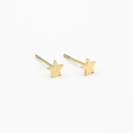 Studs stars - gold & silver