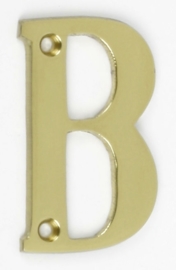 Letter B messing klein