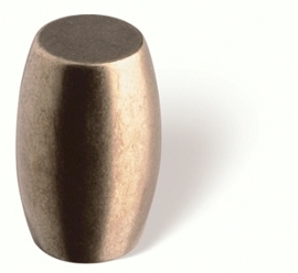 Knop Chanti: 16 mm antiek brons
