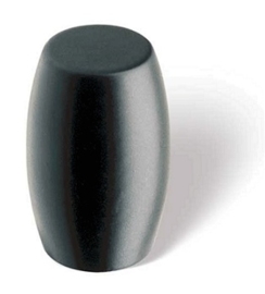 Knop Chanti: 16 mm zwart