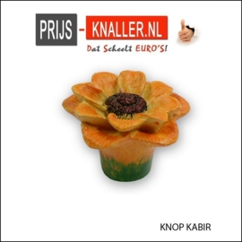 5 Stuks: knop Kabir 35mm*52 mm bloem vorm