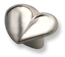 Knop Juliet: 36 mm hartvorm chroom