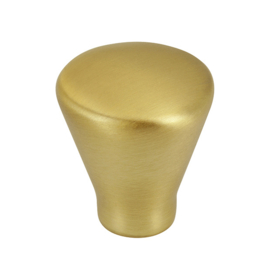 Knop Krisje 24 mm mat goud geborsteld