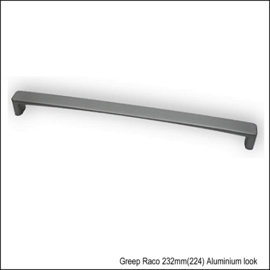 Greep Raco 232mm (224) aluminium  look