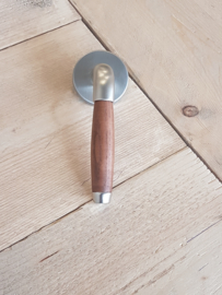 Deurkrukset  Agapios mat nikkel /essenhout walnoot water vlek
