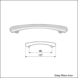 Greep Rilano Anox 127mm (96mm)