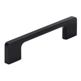 Greep Gia zwart mat 140mm(128mm)