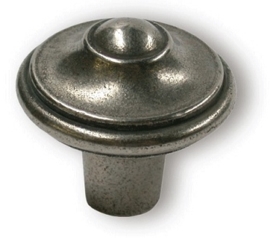 Knop Viola: 31 mm tin